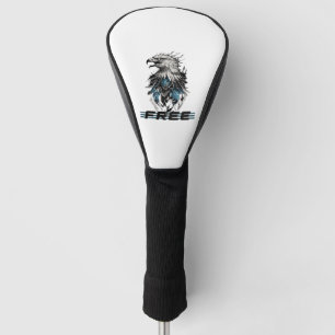 Free as the Sky Majestic Eagle Golf Head Cover