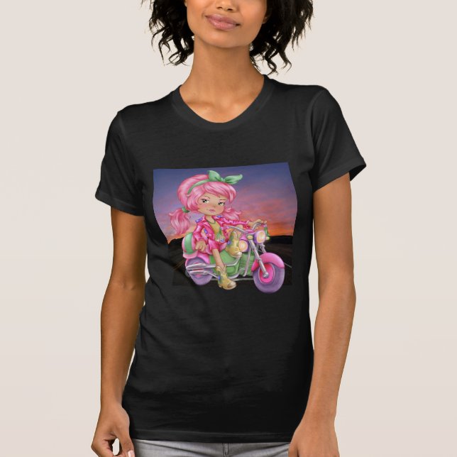 Free at Last Cute Motorcycle Shirt - SRF (Front)