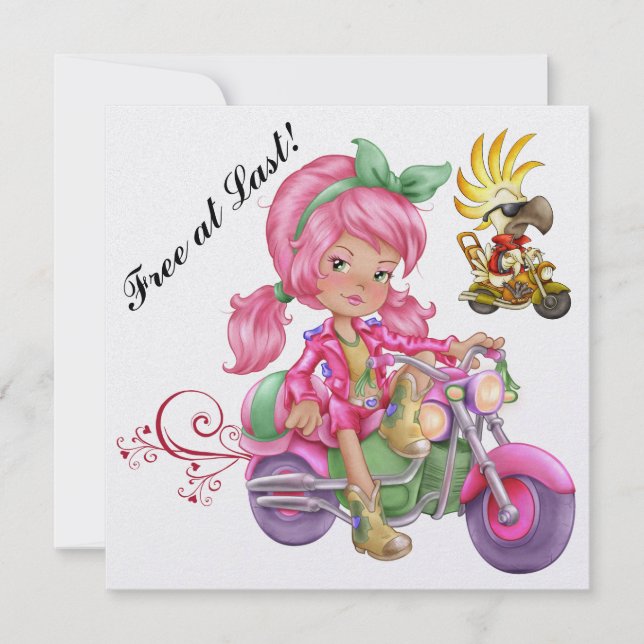 Free at Last Invitation (Front)