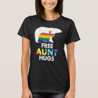 Free Aunt Hugs Rainbow Bear Lgbt Pride Gay Lesbian