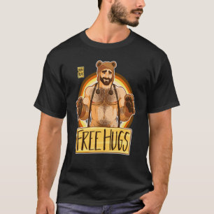 Free Bear Hugs Fun Lgbt Gay Pride T-Shirt