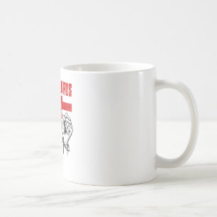 FREE BELARUS Pogonya Belarus Flag White Red Whi Coffee Mug