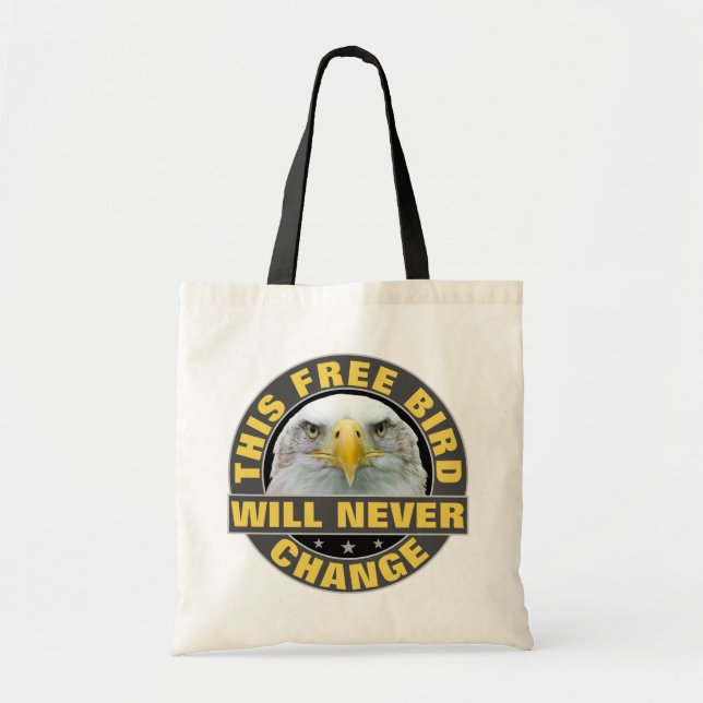 Free Bird Budget Tote Bag (Front)