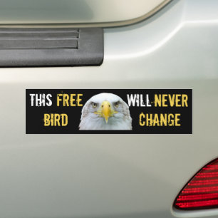 Free Bird Bumper Sticker