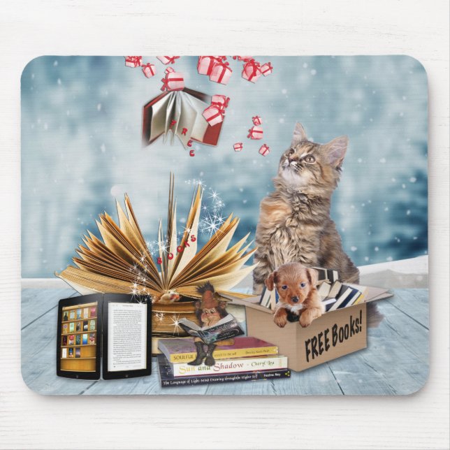 Free Books Mouse Pad (Front)