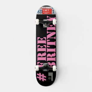FREE BRITNEY Skateboard