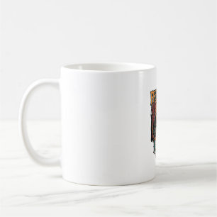 Free Broom Rides Halloween Witch Cat Skulls_1 Coffee Mug
