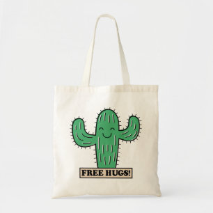 Free Cactus Hugs tote bags