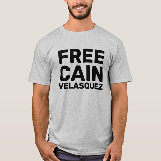 Free Cain Velasquez T-Shirt (Front)
