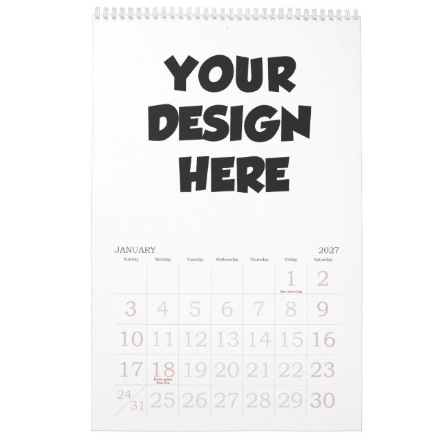 Free Calendar Creator – Make Custom Calendars (Jan 2027)