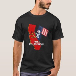 Free California Conservative USA Patriot for Freed T-Shirt