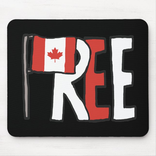 Free Canada Mouse Pad (Front)