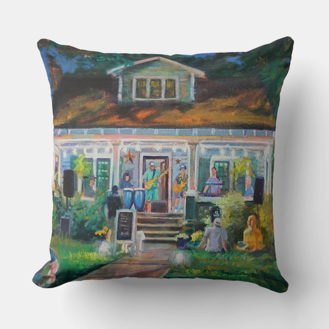 Free Candy Porch Fest Cushion (Front)
