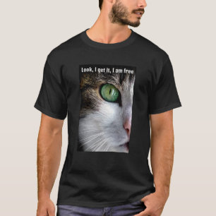 Free Cat (dark) T-Shirt