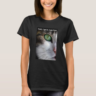 Free Cat (dark) T-Shirt