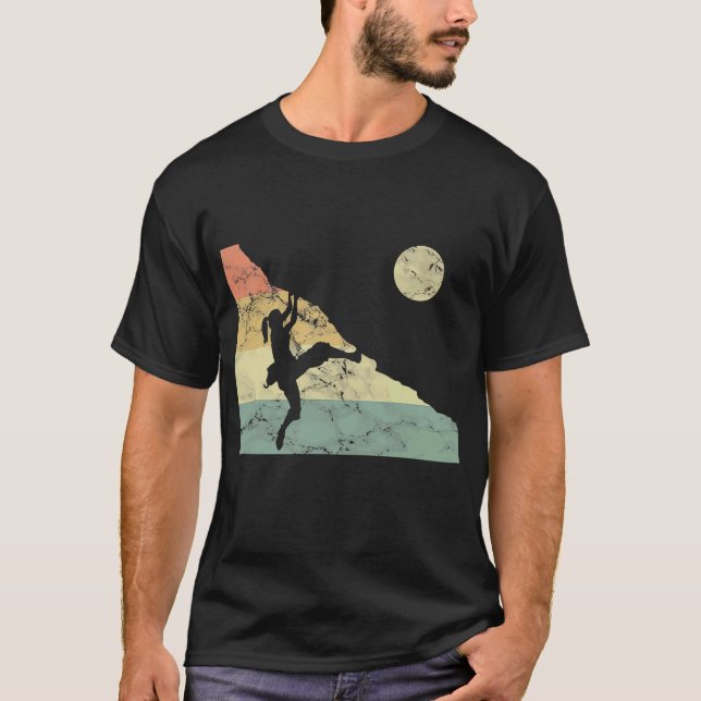 Free Climbing Mum Women's Day Rock Climbing Mounta T-Shirt (Front)