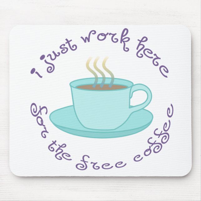Free Coffee Mousepad (Front)