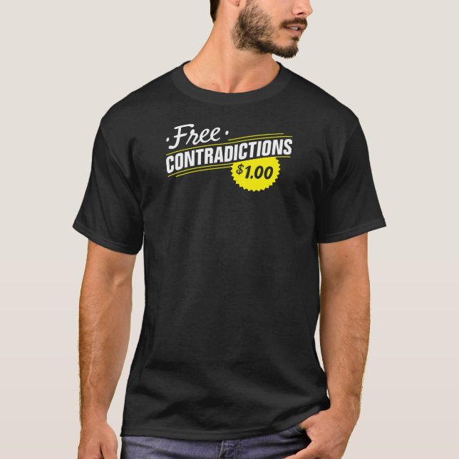 FREE CONTRADICTIONS T-Shirt (Front)