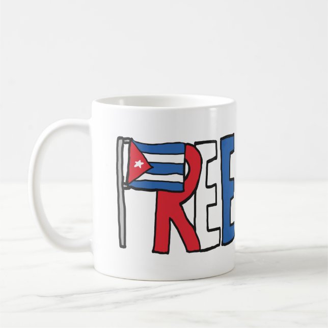 Free Cuba Coffee Mug (Left)