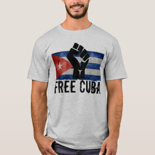 Free Cuba Raised Fist T-Shirt