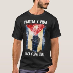 Free Cuby Resist S.o.s Cuby Flag Cubyn Vintage Men T-Shirt