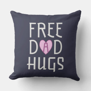 Free Dad hugs Cushion