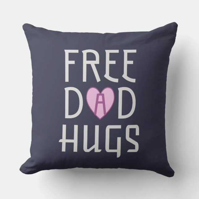 Free Dad hugs Cushion (Front)