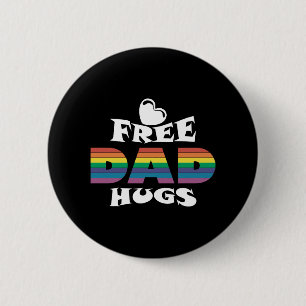 Free Dad Hugs Lgbt 6 Cm Round Badge