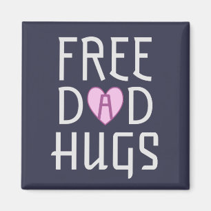 Free Dad hugs Magnet