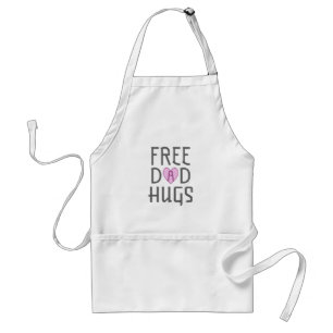 Free Dad hugs Standard Apron