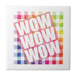 Free Day Wow - WOW WOW WOW meme Essential  Ceramic Tile