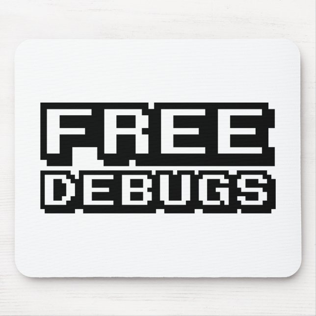 FREE DEBUGS MOUSE PAD (Front)