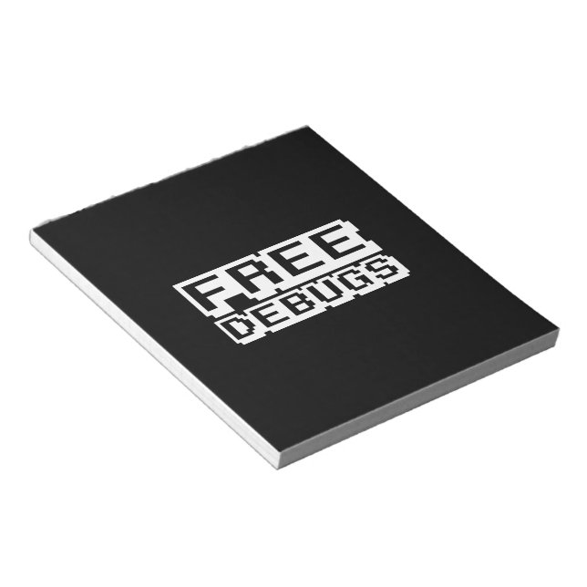 FREE DEBUGS NOTEPAD (Angled)