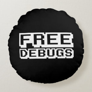 FREE DEBUGS ROUND CUSHION