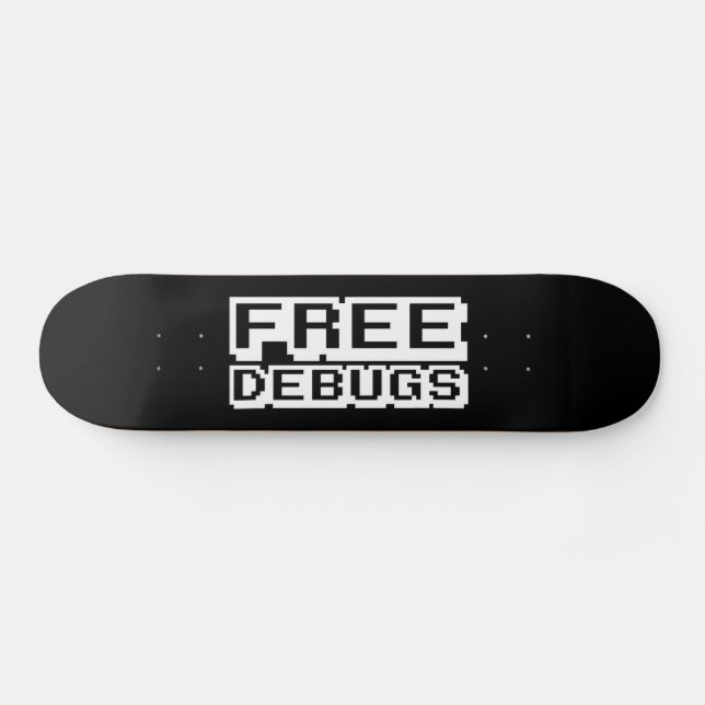 FREE DEBUGS SKATEBOARD (Horz)