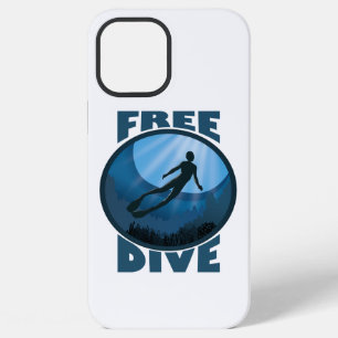 Free Dive - The Ocean Is Calling Freediver iPhone 12 Pro Max Case
