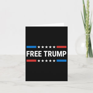 Free Donald Trump Republican Support Pro Trump Ame Card