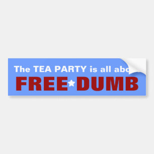 Free Dumb Bumper Sticker