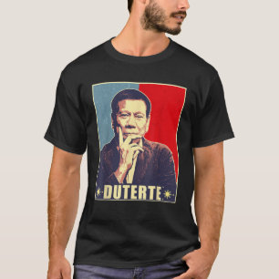 Free Duterte Supporter President Rodrigo Digong ph T-Shirt
