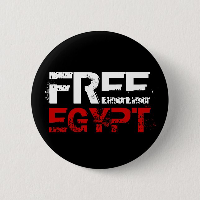 FREE EGYPT 6 CM ROUND BADGE (Front)