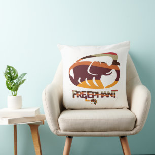 FREE ELEPHANT BY MASANSER PIXELAT CUSHION