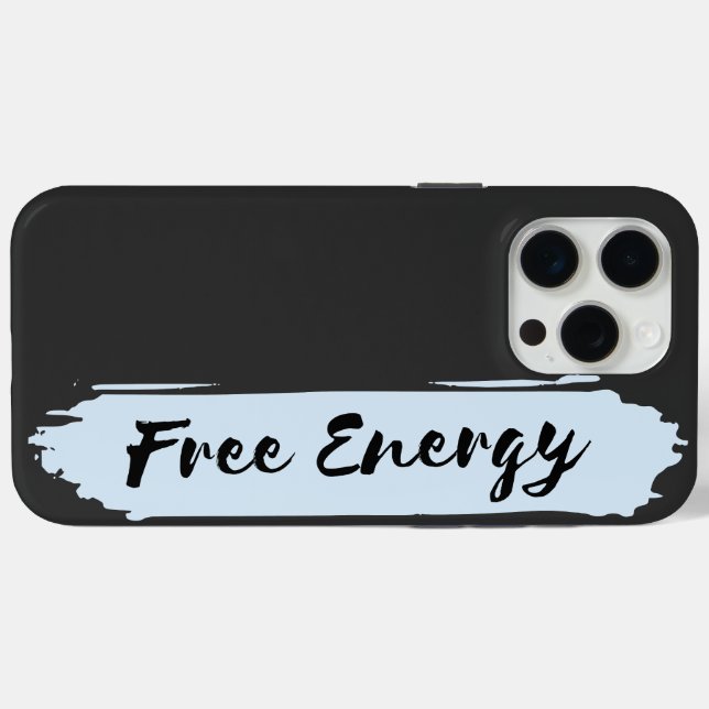 free energy Case-Mate iPhone case (Back (Horizontal))