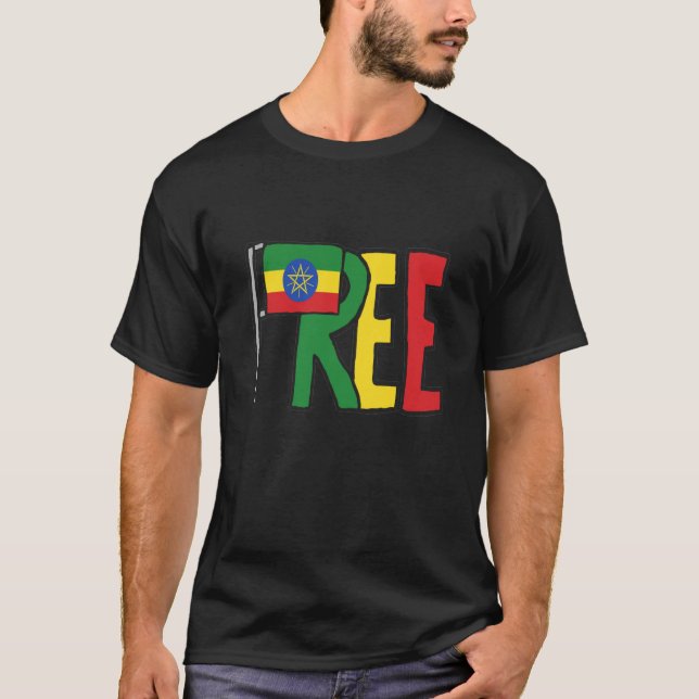 Free Ethiopia T-Shirt (Front)