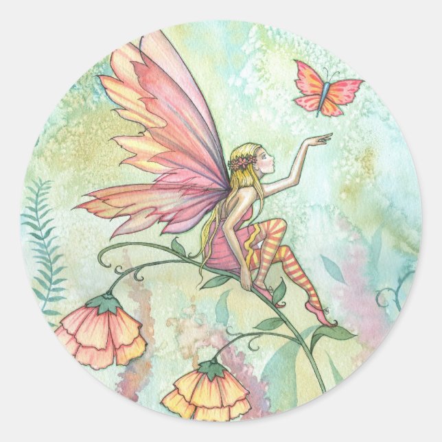 'Free' Fairy and Butterfly Stickers (Front)