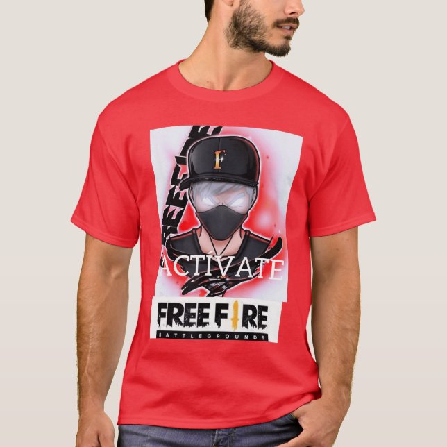 Free fire Games funny T-Shirt (Front)