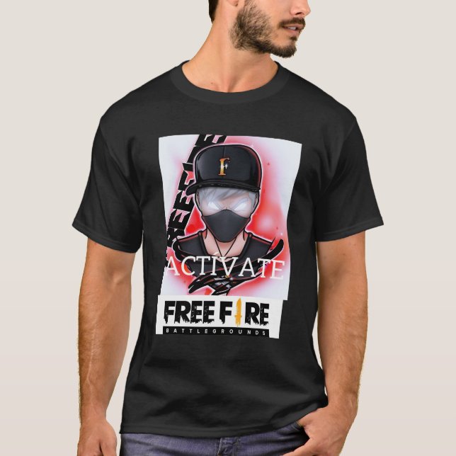 Free Fire Games T-Shirt (Front)