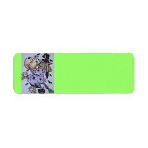 Free Flying Lessons Return Address Label