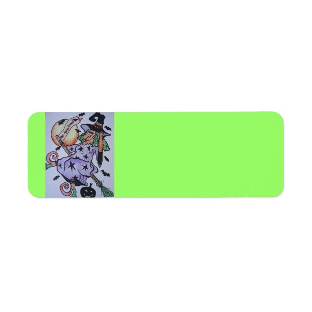 Free Flying Lessons Return Address Label (Front)