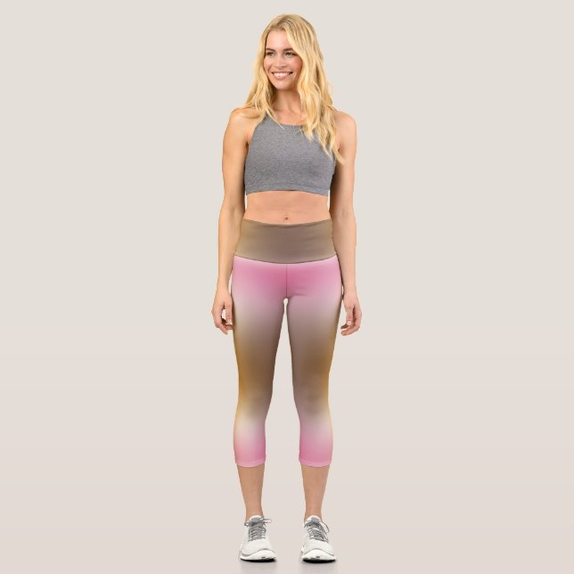 free form gradient on  medium  legging (Front)