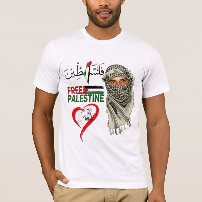 Free Free Palestine T-Shirt (Front)